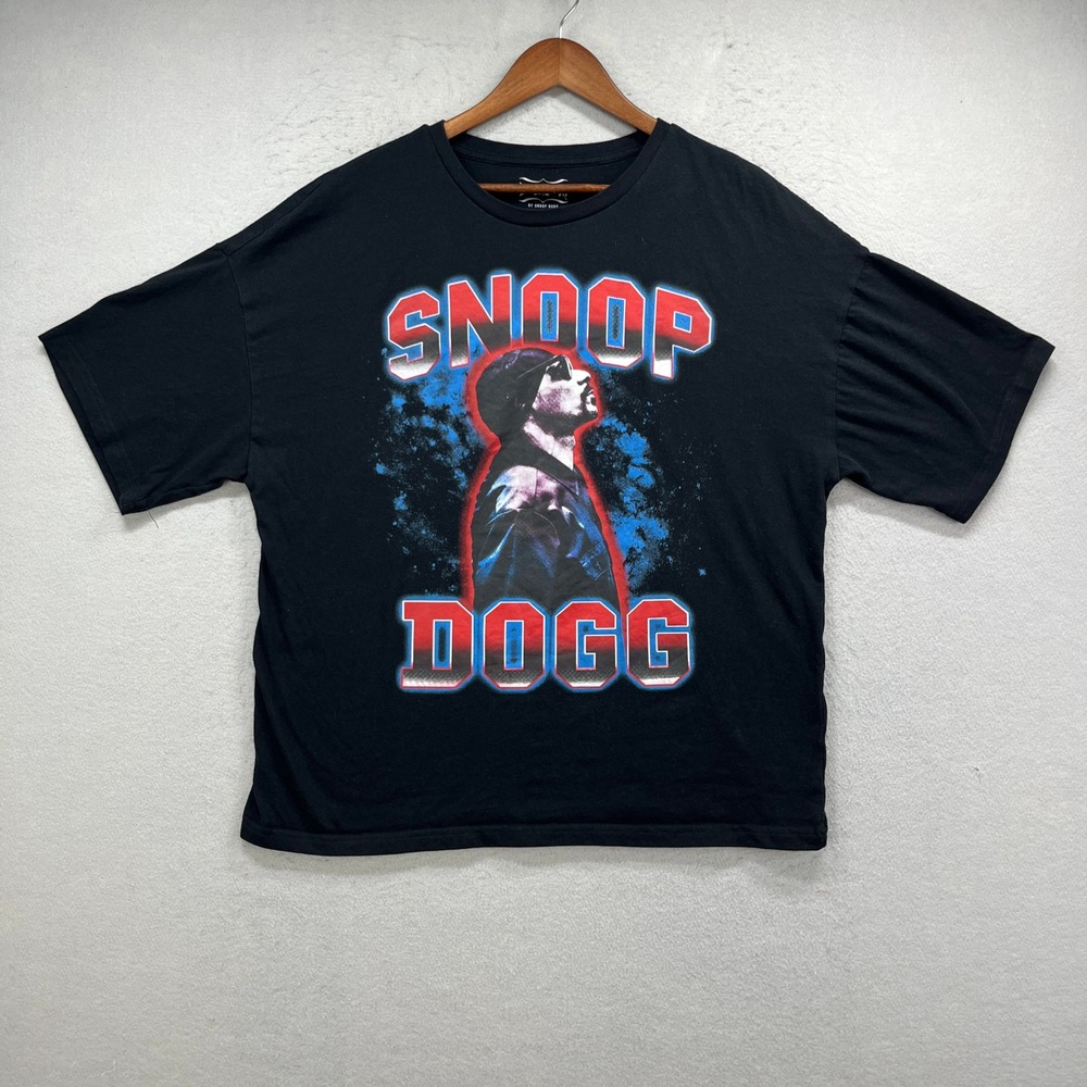 Dogg Supply Graphic Tee Mens Large Black Snoop Dogg Hip Hop Rap Shirt Streetwear